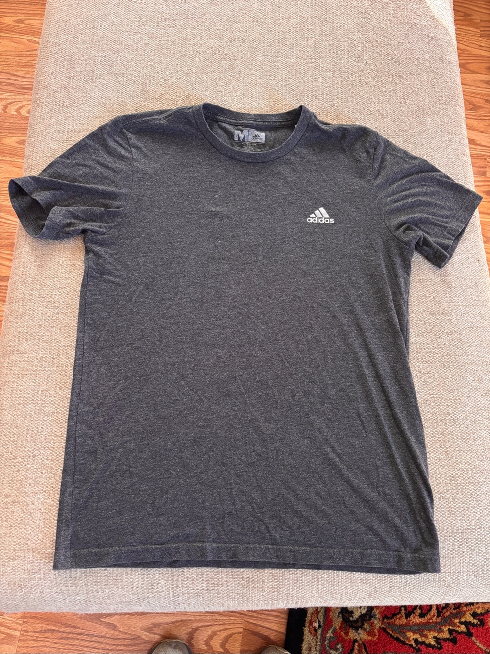 Adidas Dark Grey Athletic T Shirt